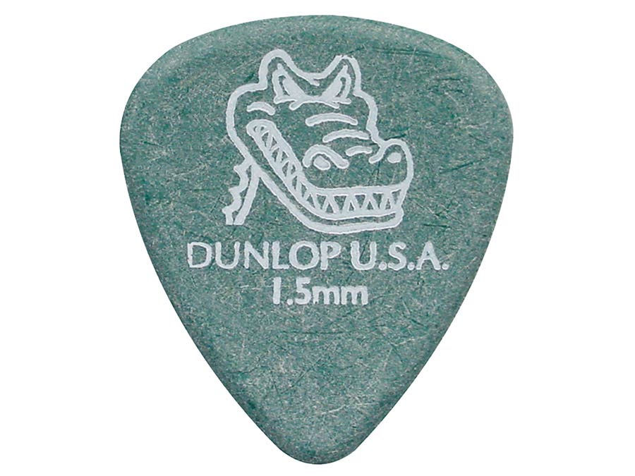Dunlop 417-R-150 Gator Grip Plectra 1.50 mm Groen