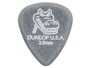 Dunlop 417-R-200 Gator Grip Plectra 2.00 mm Zwart