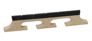 bridge for banjo, maple, ebony saddle, for 5 string banjo, height: 1/2" (1,3 cm)