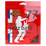 Rotosound RS77LE Jazz Bass 77 snarenset elektrische basgitaar, monel flatwound, longscale 050/110