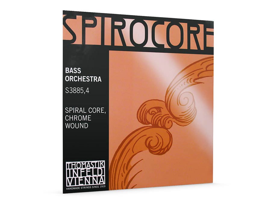 Thomastik-Infeld THS-3885-4 contrabassnaar A-3 3/4, 106cm, medium, spiraalkern, chroom