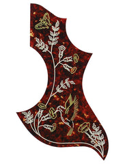 pickguard, acoustic, self adhesive hummingbird model