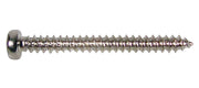pickup screw, 2,6x25mm, 12pcs, dome head, tapping, nickel
