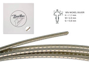 Boston FW-1125068 modern fretdraad 5 meter – 1,1 × 2,5 mm