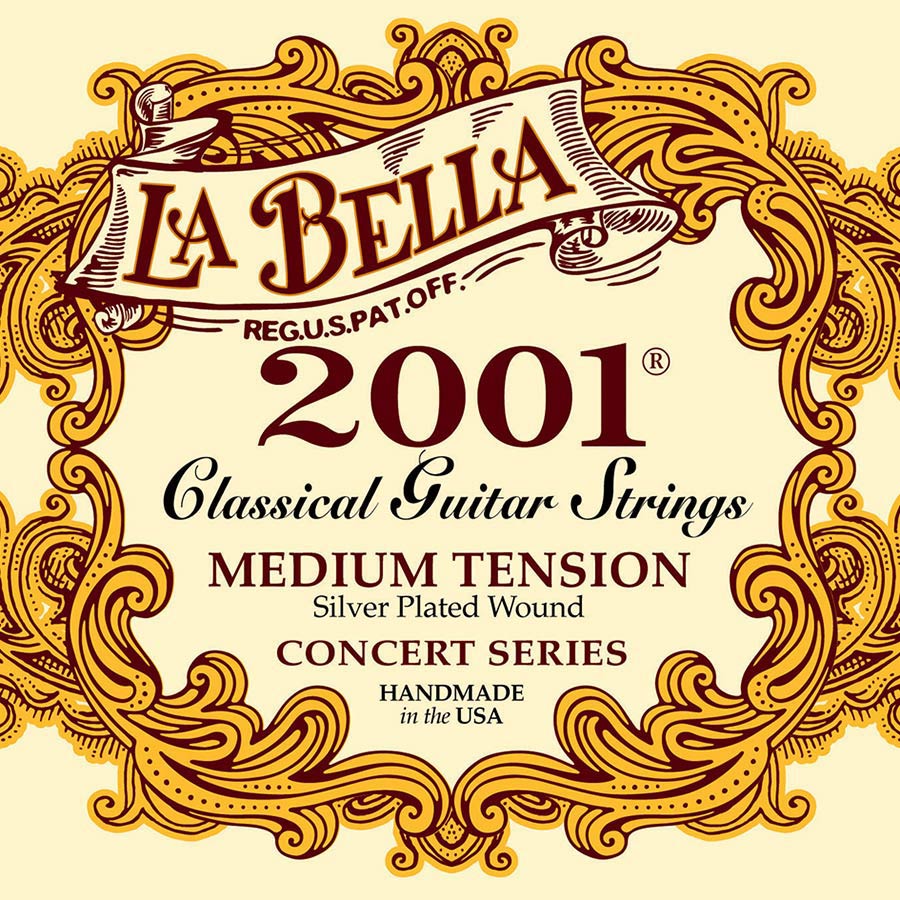 La Bella 2001M 2001 klassieke gitaarsnaren, medium spanning