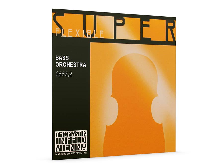 Thomastik-Infeld TH-2883-2 contrabassnaar D-2 1/2, 96,5cm, kabelkern, chroom