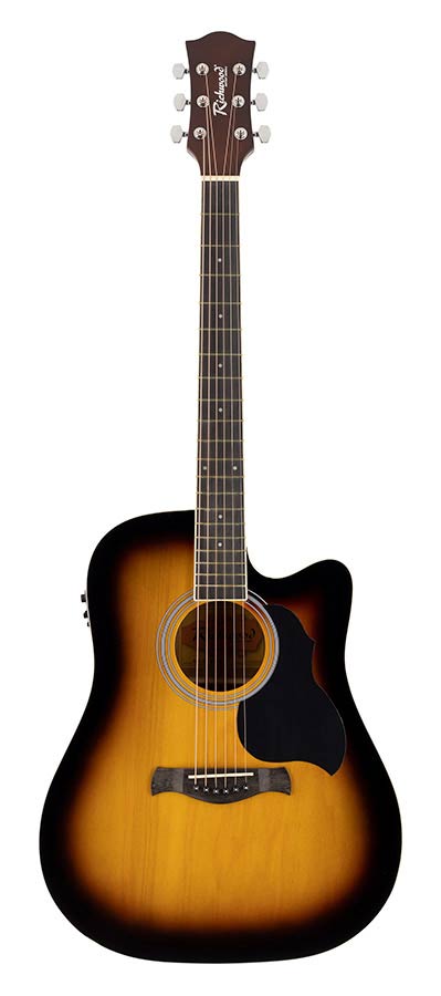 Richwood RD-12-CESB Artist Series akoestische gitaar, dreadnought, actieve EQ, sunburst