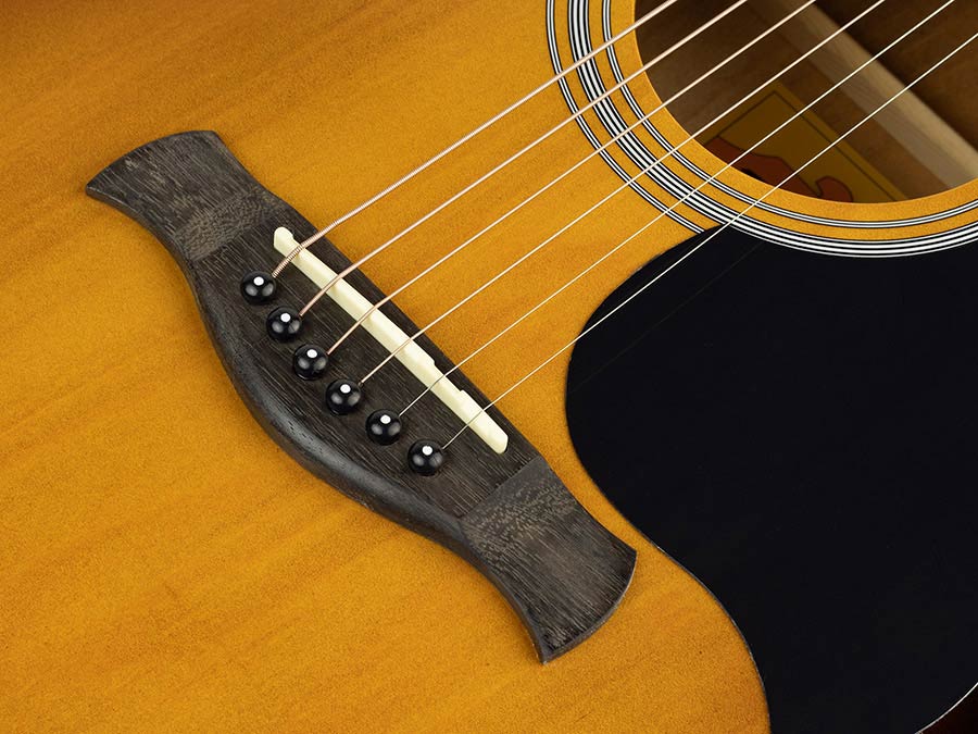 Richwood RD-12-CESB Artist Series akoestische gitaar, dreadnought, actieve EQ, sunburst