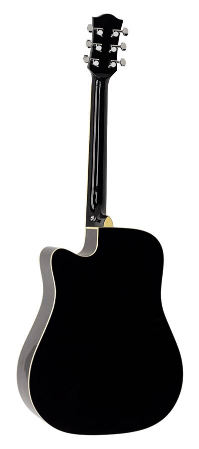 Richwood RD-12-CEBK Artist Series akoestische gitaar, dreadnought, actieve EQ, zwart
