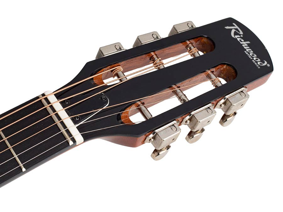 Richwood RM-70-NT Hot Club jazz gitaar, naturel, ovaal klankgat