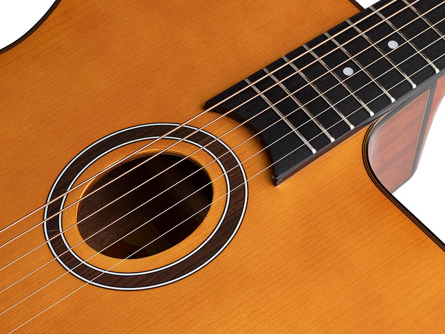 Richwood RM-70-NT Hot Club jazz gitaar, naturel, ovaal klankgat