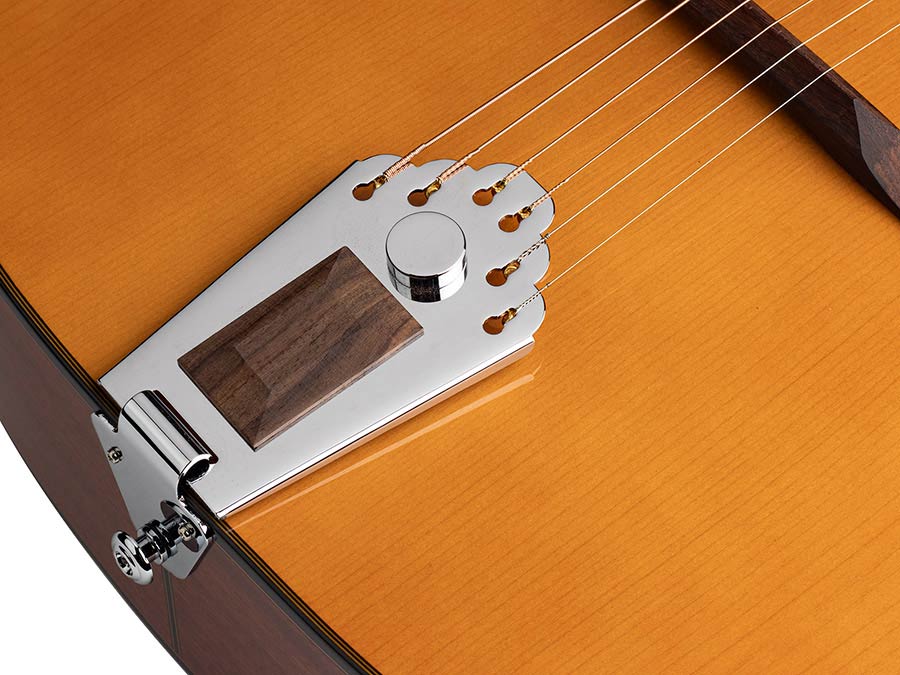 Richwood RM-70-NT Hot Club jazz gitaar, naturel, ovaal klankgat