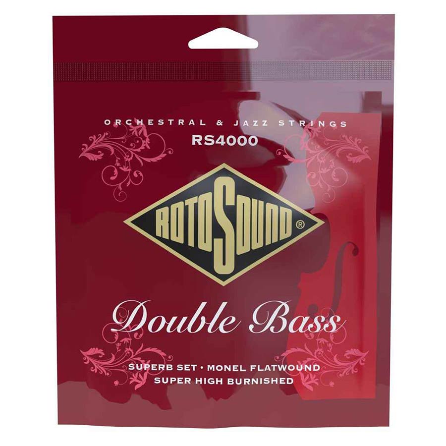 Rotosound RS4000M Orchestral & Jazz snarenset contrabas 3/4, nylon & monel, super high burnished
