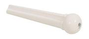 Boston 2012 kunststof brugpennen 12-pack wit met 3 mm parelmoerdot