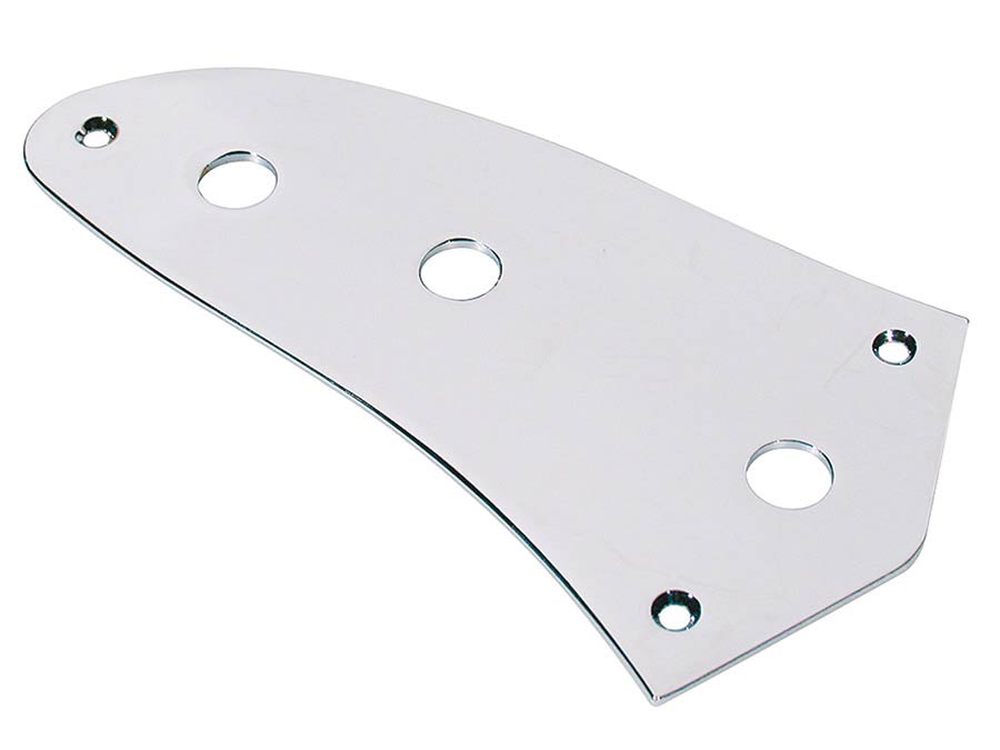 Boston CP-JG3-C bedieningsplaat voor Jag-model – chroom, inch-potmeters