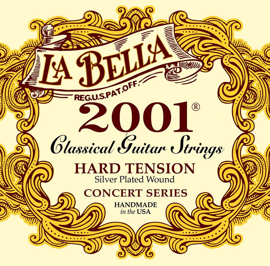 La Bella 2001H 2001 klassieke gitaarsnaren, hoge spanning, 029-044
