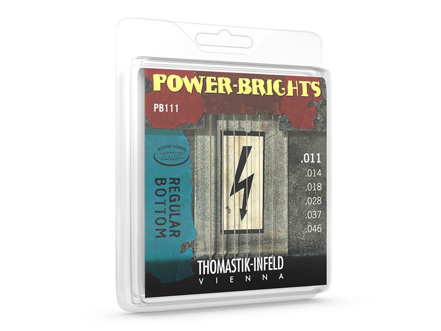 Thomastik-Infeld THPB-111 snarenset voor elektrische gitaar magnecore, 011-014-018-028-037-046