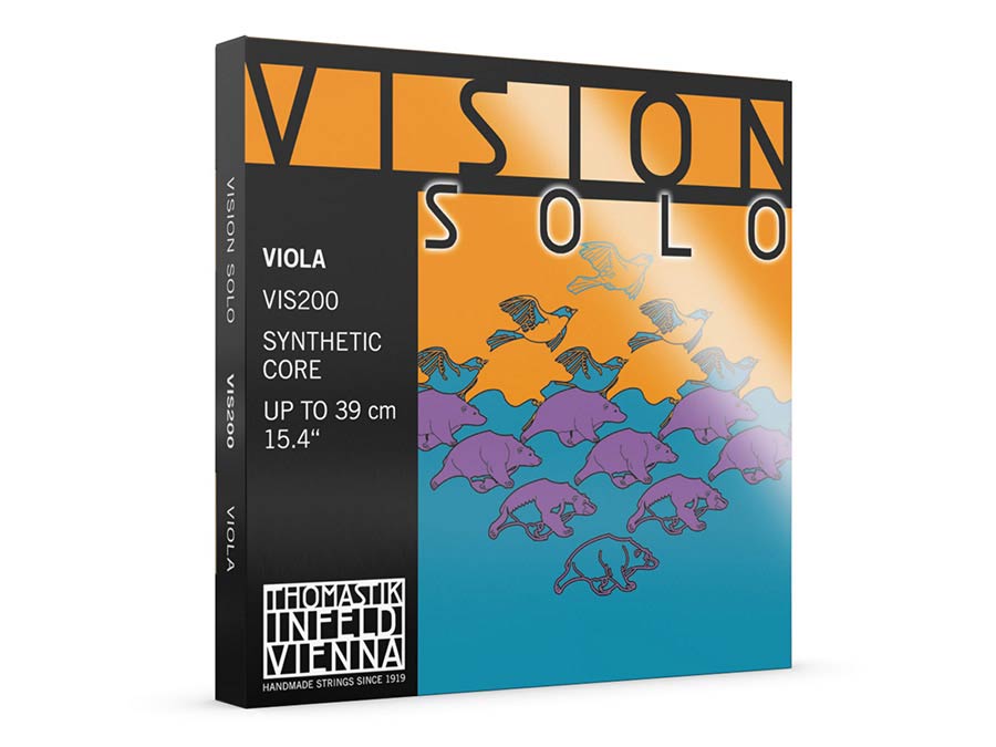 Thomastik-Infeld VIS-200 snarenset voor altviool (36-39cm), bestaande uit TH-VIS-21, TH-VIS-22S, TH-VIS-23 en TH-VIS-24