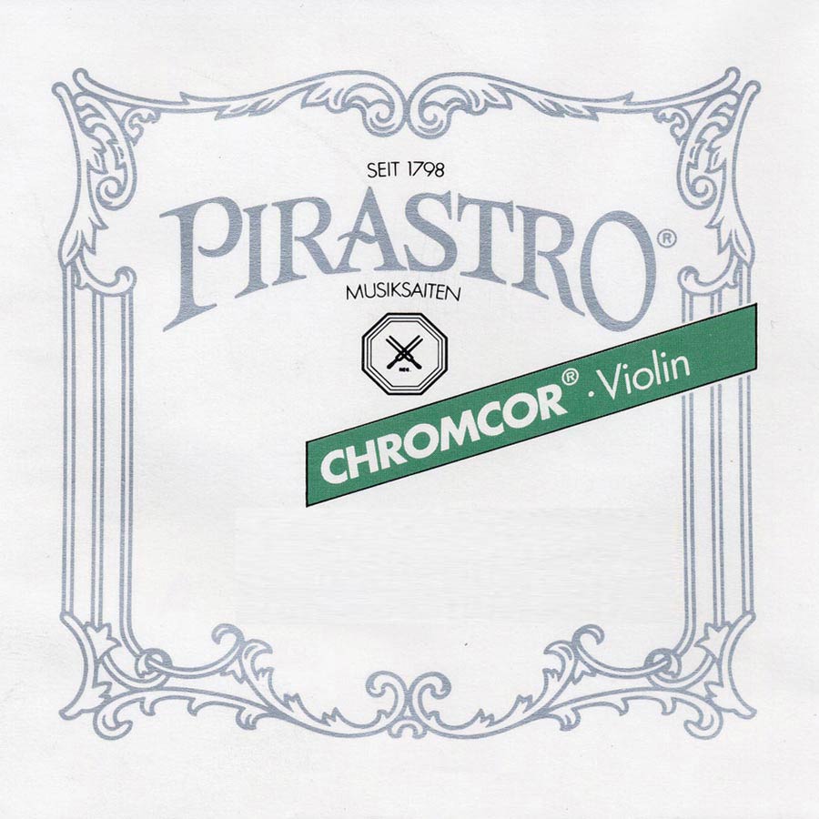 vioolsnaar G-4, 3/4+1/2, medium, in envelop, steel/chrome steel