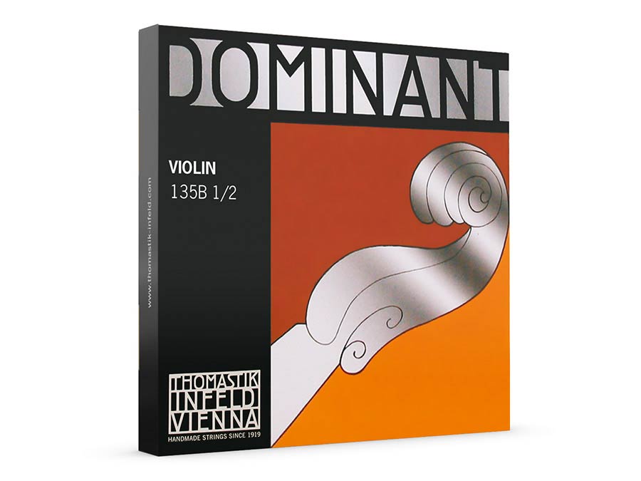 Thomastik-Infeld TH-135B-12 Dominant snarenset voor viool 1/2, bestaande uit TH-129-12, TH-131-12, TH-132-12 en TH-133-12