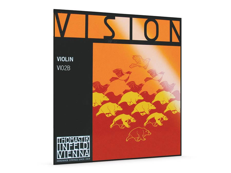 Thomastik-Infeld VI-02B vioolsnaar A-2 4/4, chromium wikkeling stalen kern