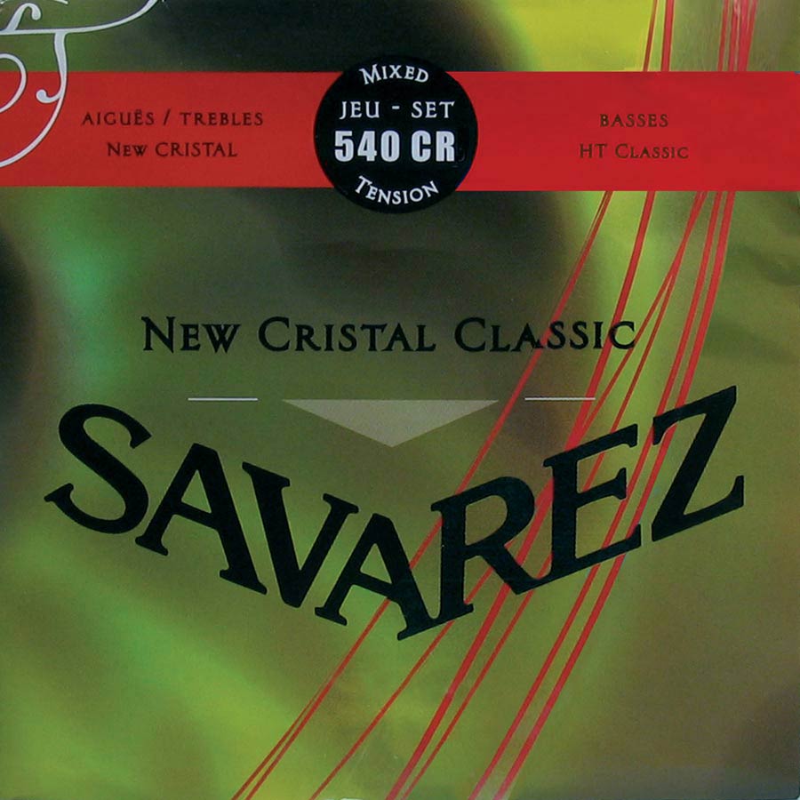 Savarez 540CR New Cristal Classic snarenset voor klassieke gitaar – normale spanning