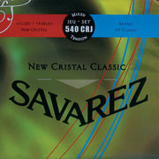 Savarez 540CRJ New Cristal Classic snarenset voor klassieke gitaar – gemengde spanning