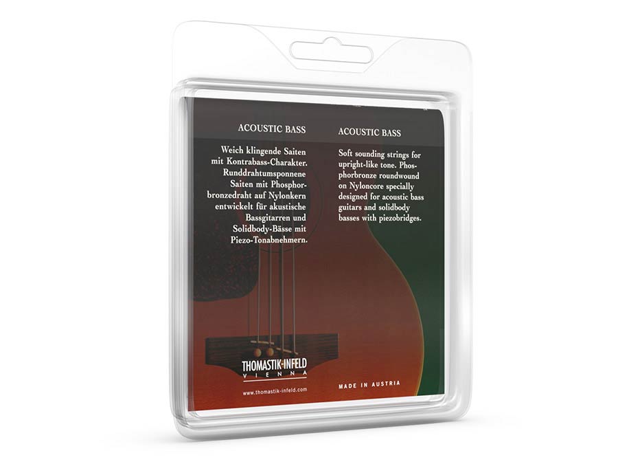 Thomastik-Infeld THAB-346 snarenset voor akoestisch 6-snarige basgitaar, phosphor brons, 035-041-053-068-086-118, longscale afbeelding 2