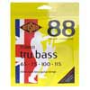 Rotosound RS88LD Tru Bass 88 snarenset elektrische basgitaar, black nylon flatwound, 65-115, standard gauge
