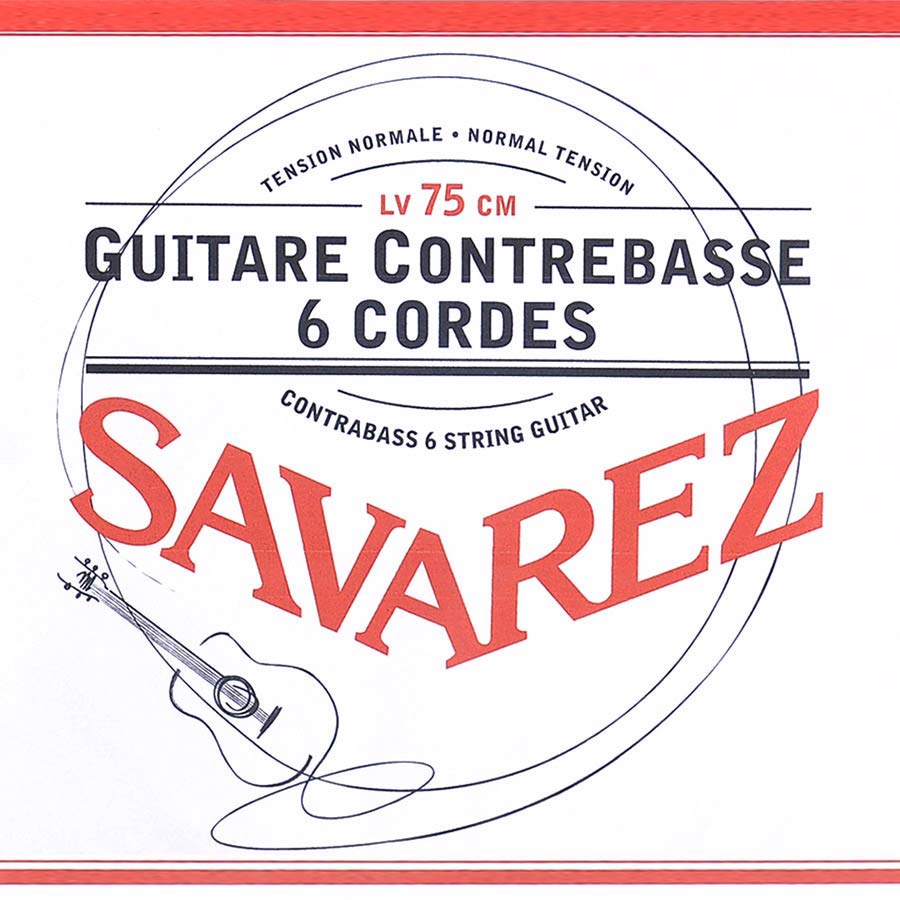 Savarez 650R snarenset voor klassieke contrabasgitaar – normale spanning