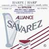 Savarez HPK55R Alliance harpsnaar voor kleine harp en concertharp 0,55 mm 1 m rood