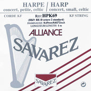 Savarez HPK69 Alliance harpsnaar voor kleine harp en concertharp 0,69 mm 1 m