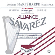 Savarez HPK140R Alliance harpsnaar voor kleine harp en concertharp 1,40 mm 1,50 m rood