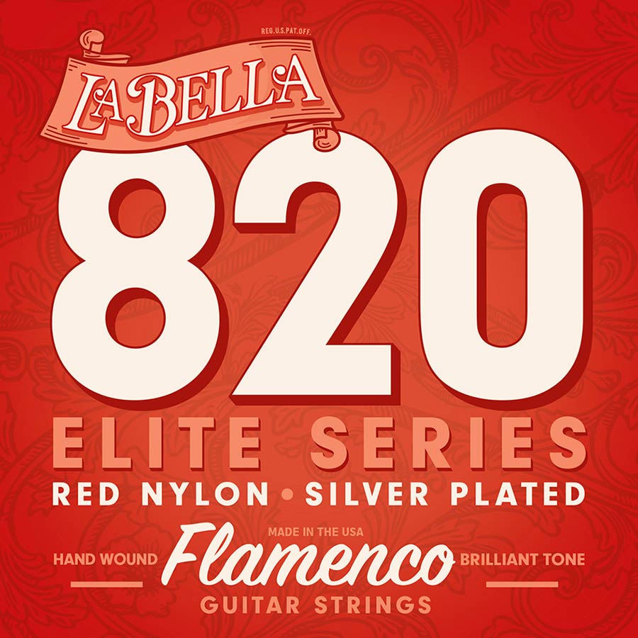 La Bella Flamenco Klassieke gitaarsnaren Medium 028-032-040-028-033-041