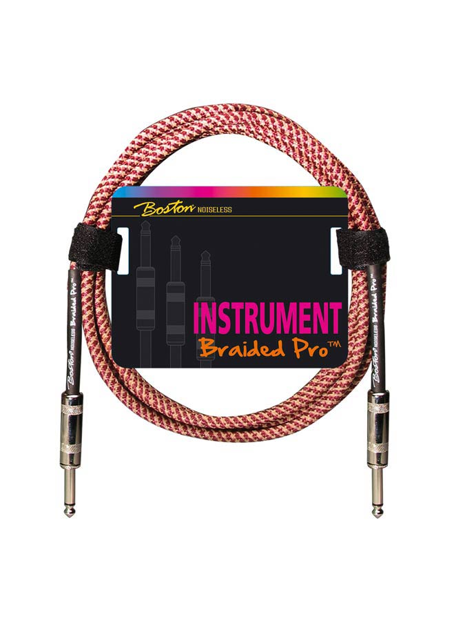 Boston GC-264-6 Instrumentkabel Vintage Oxblood 6 meter