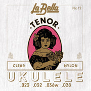 La Bella 12 Acoustic Folk ukelelesnaren