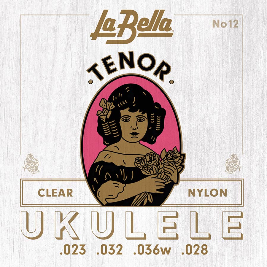 La Bella 12 Acoustic Folk ukelelesnaren