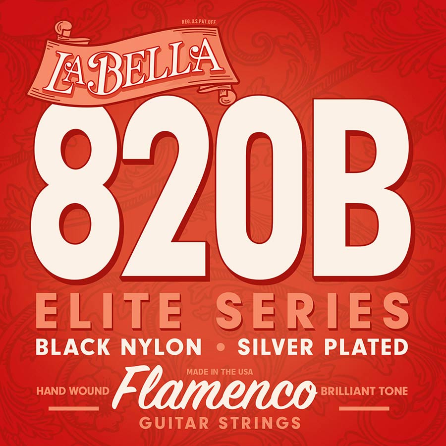La Bella 820B Flamenco flamencosnaren, medium spanning, 028-041