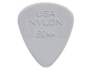 Dunlop 44-P-60 Nylon Standard Plectra 0.60 mm Lichtgrijs