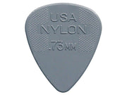 Dunlop 44-P-73 Nylon Standard Plectra 0.73 mm Grijs