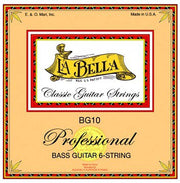 La Bella BG10 Multi-Size Guitars snaren voor bariton- en basgitaar, 029-060