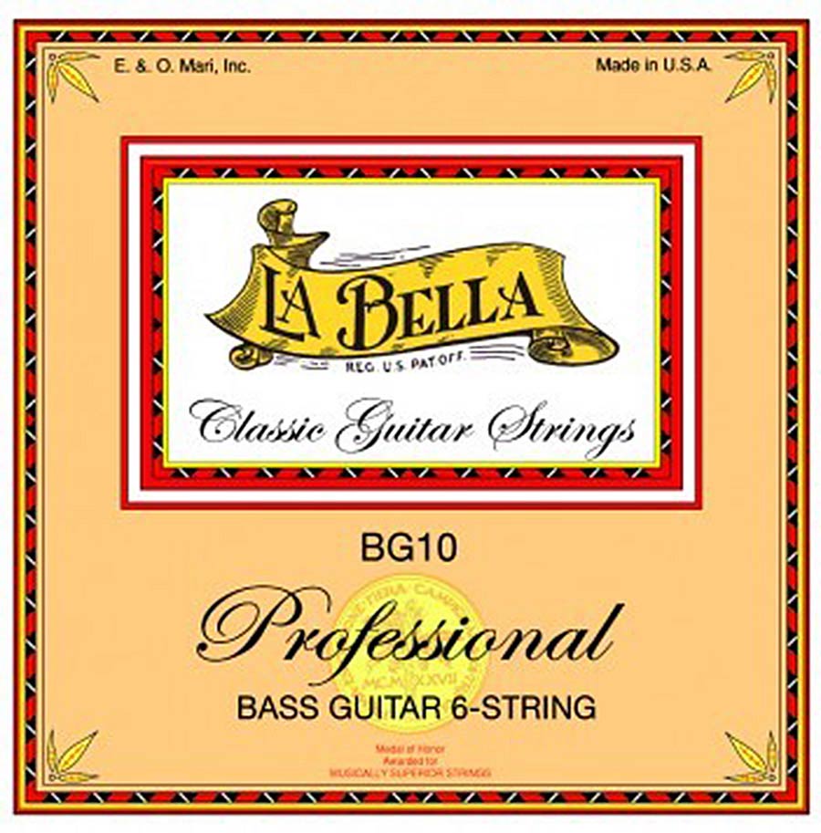 La Bella BG10 Multi-Size Guitars snaren voor bariton- en basgitaar, 029-060