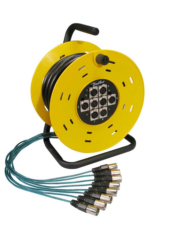 Boston R-08-15 Multikabel op haspel 15 meter