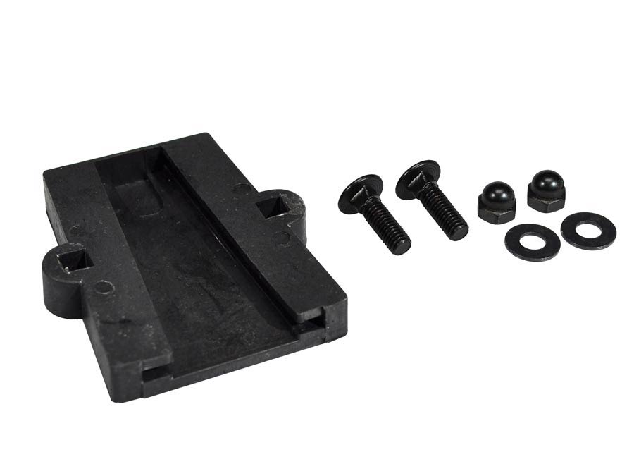 Boston OMS-302-003 bladhouderrail voor lessenaar, zwart nylon