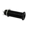 Switchcraft SC-155 6,35 mm stereo jackbus voor dik paneel - zwart
