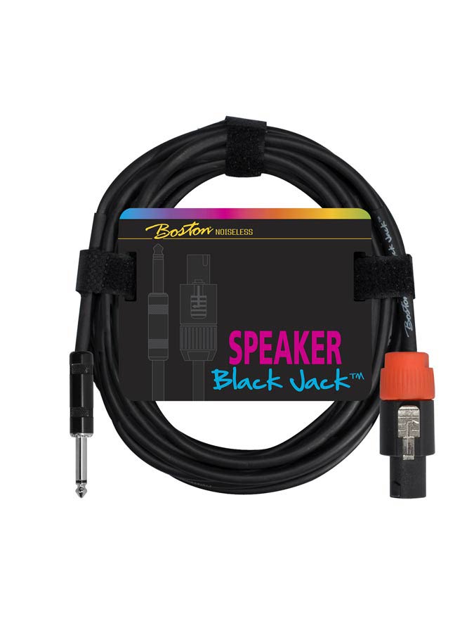 Boston SC-220-1 Speakerkabel Zwart 1 meter