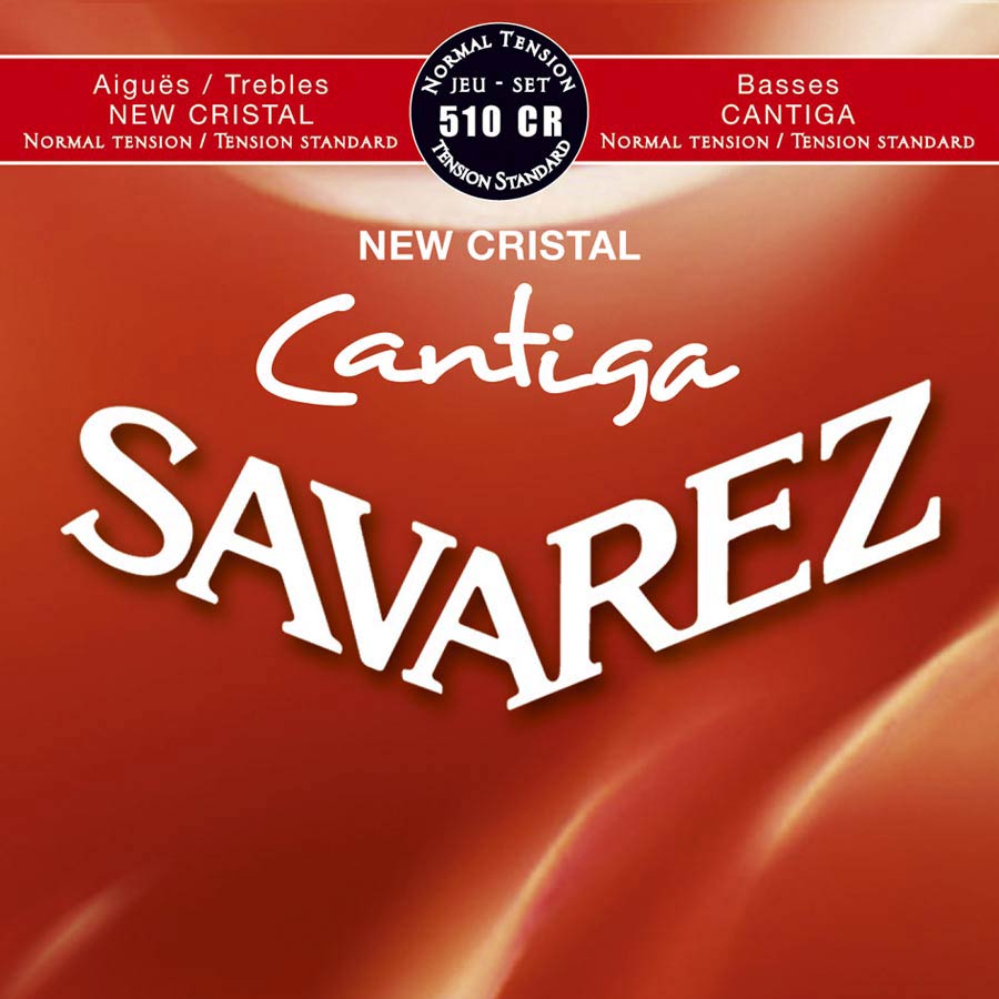 Savarez 510CR New Cristal Cantiga snarenset voor klassieke gitaar – normale spanning