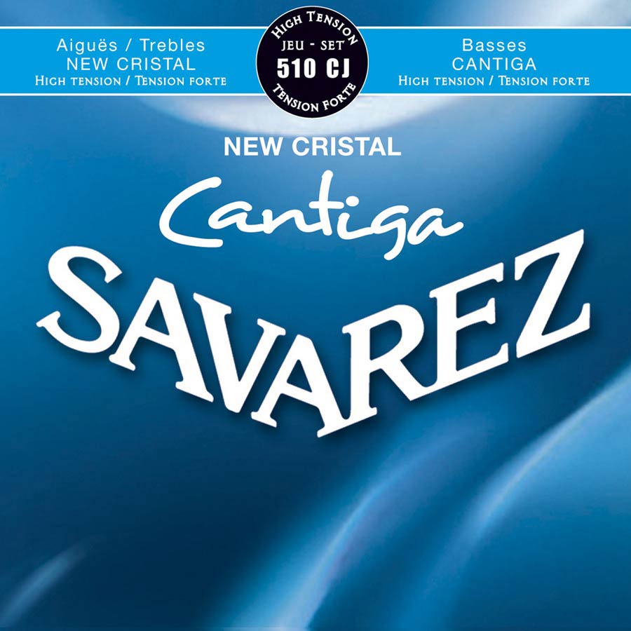 Savarez 510CJ New Cristal Cantiga snarenset voor klassieke gitaar – hoge spanning