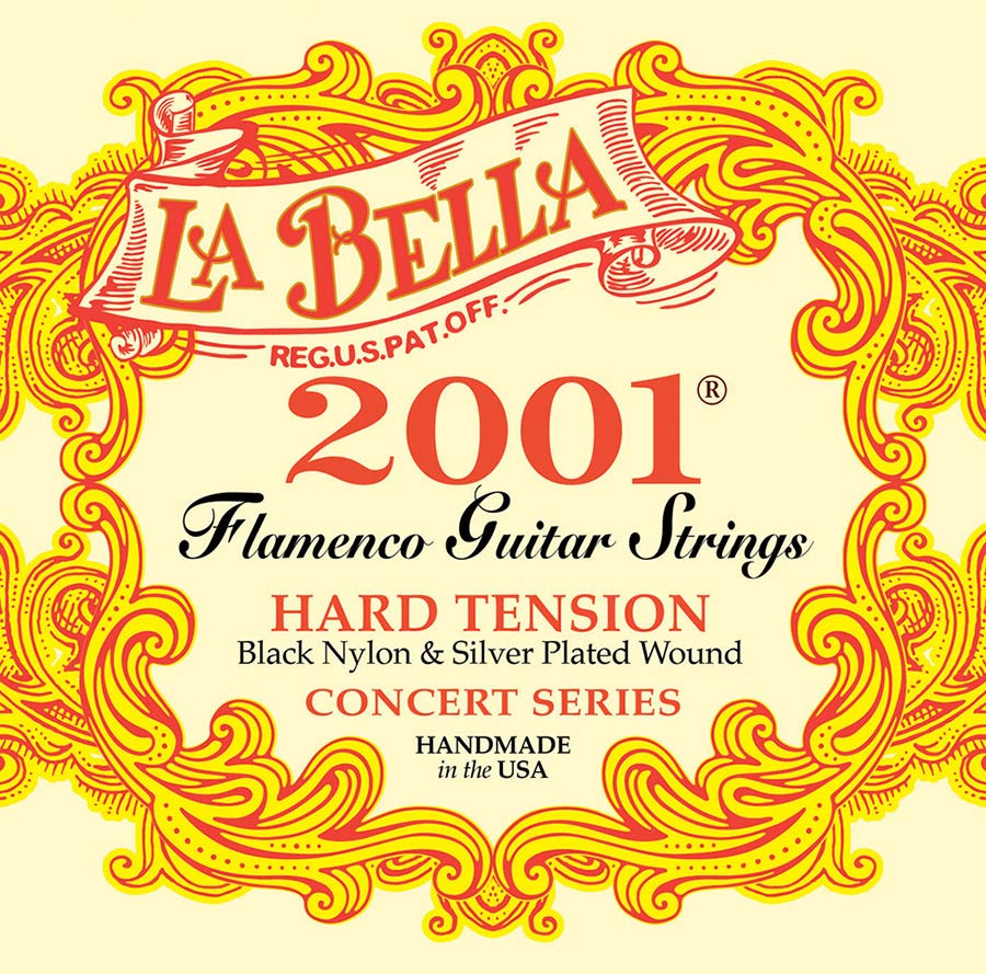 La Bella 2001FH 2001 klassieke gitaarsnaren voor flamenco- en klassieke gitaar, hoge spanning