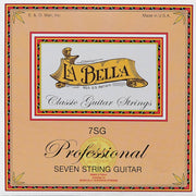 La Bella 7SG Professional klassieke gitaarsnaren voor 7-snarige gitaar, 029-050